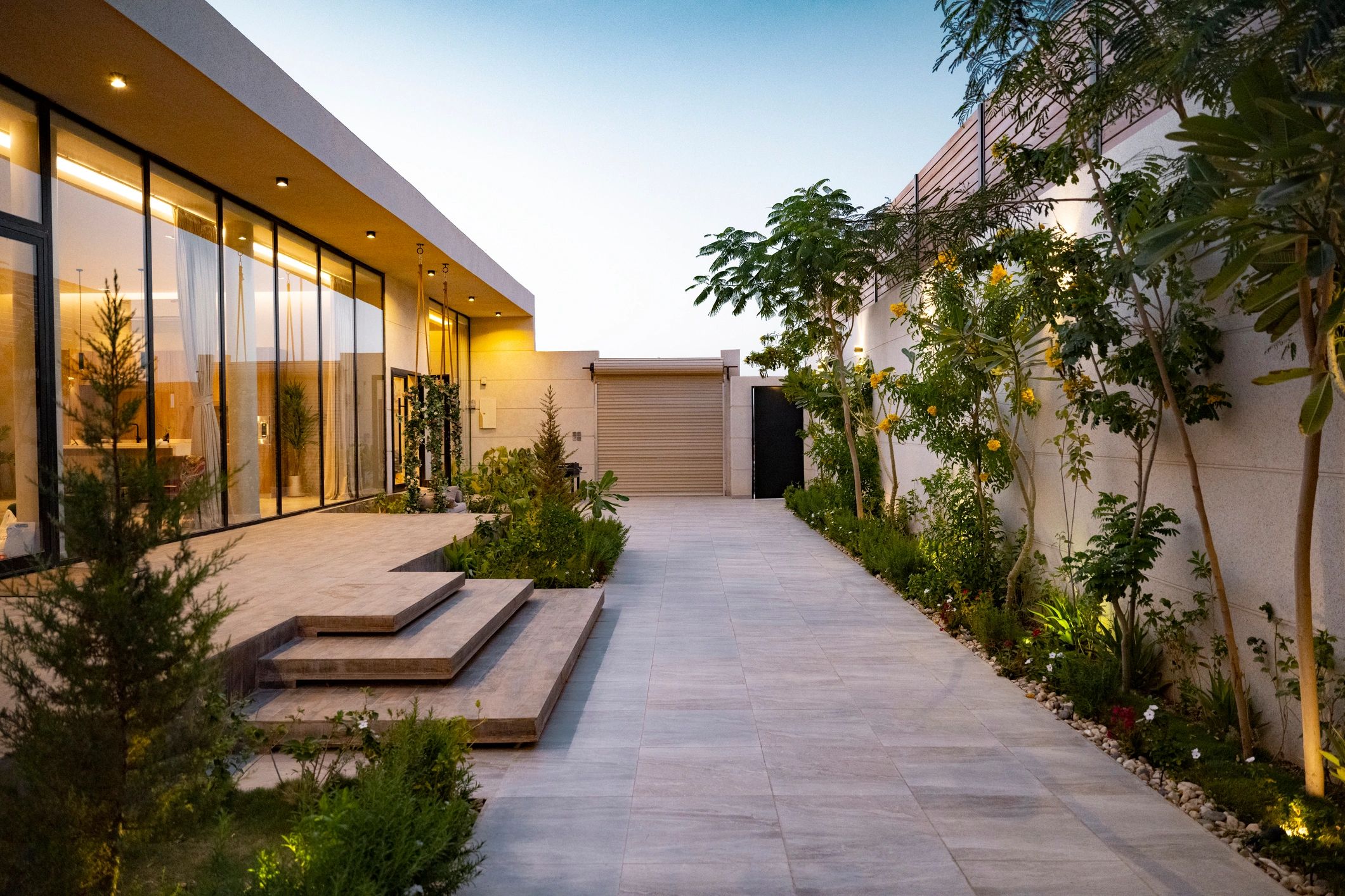 modern house exterior
