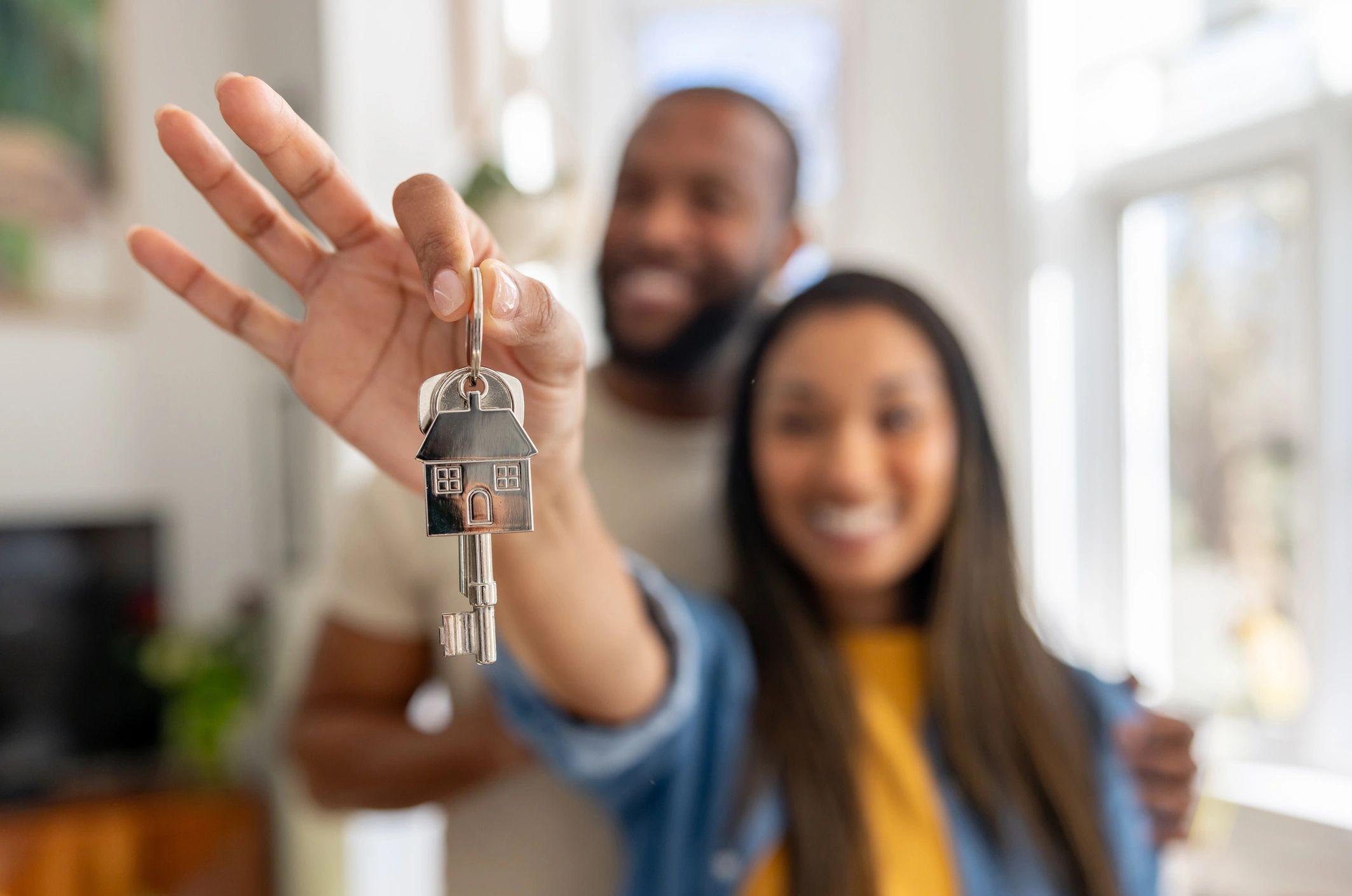 happy homeowners