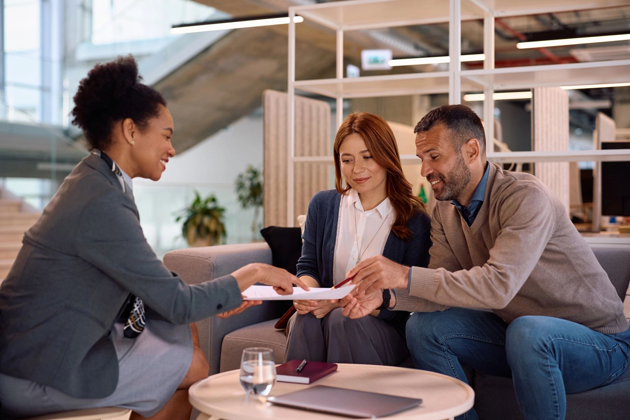 professional real estate agent paperwork